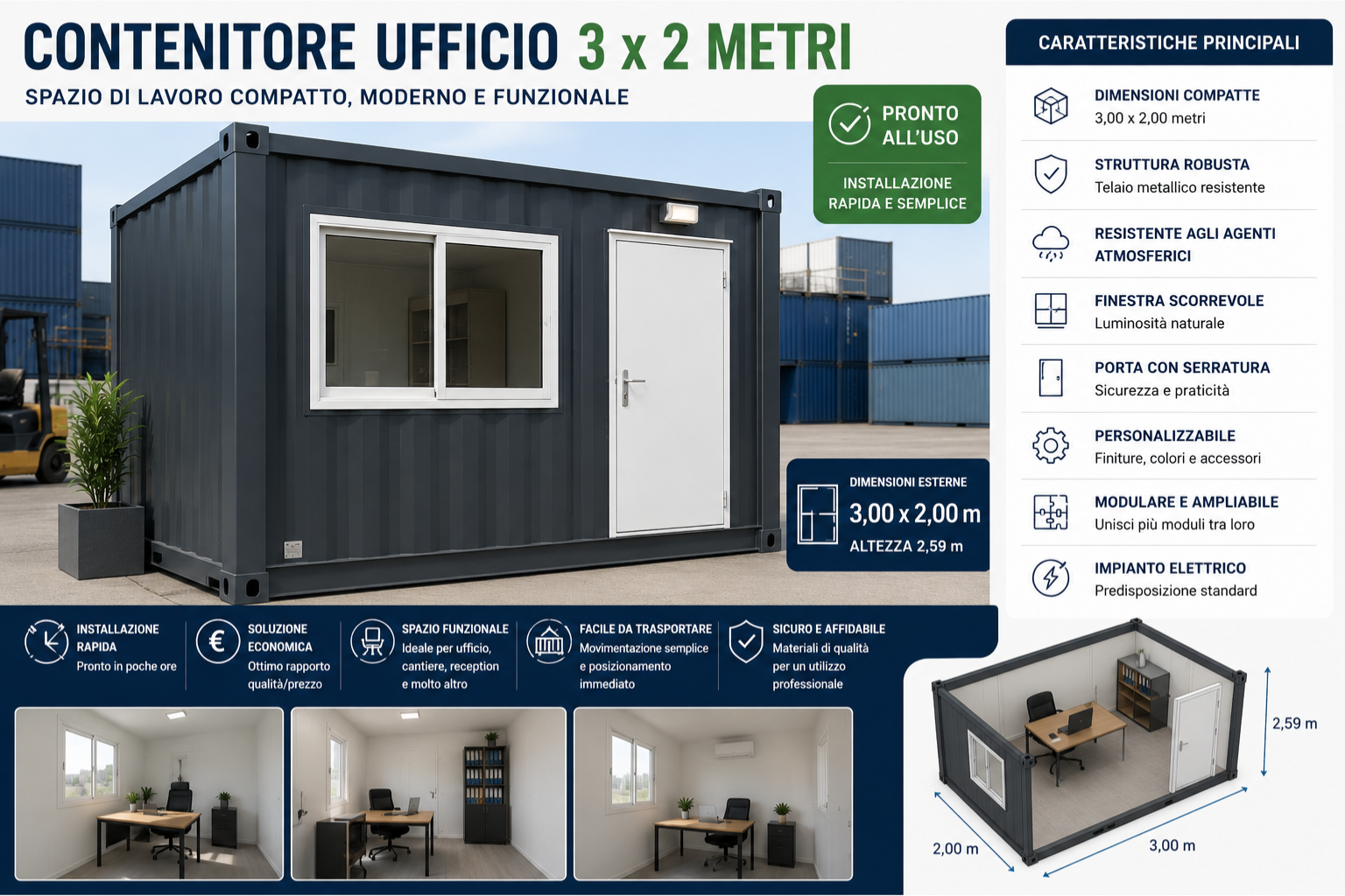 ufficio prefabbricato da cantiere 3